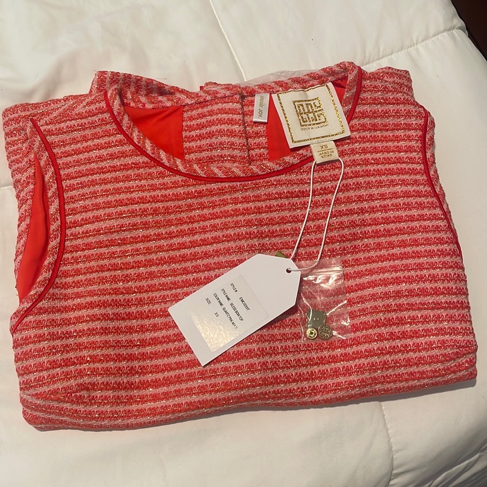 NWT Emily McCarthy bow tank
